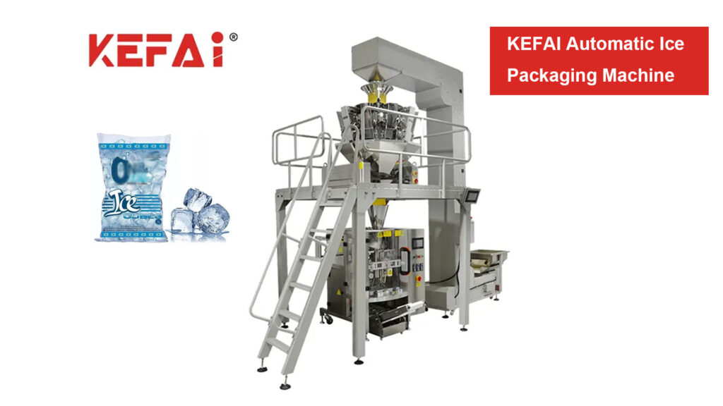 KEFAI Automatic Multi-head Weigher VFFS Packing Machine ICE Cube
