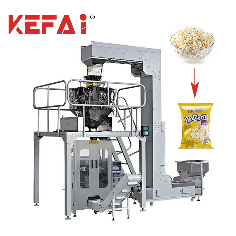 KEFAI Multi Head Weigher Popcorn Packing Machine