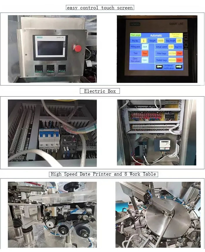 Rotary Permade pouch packing machine details