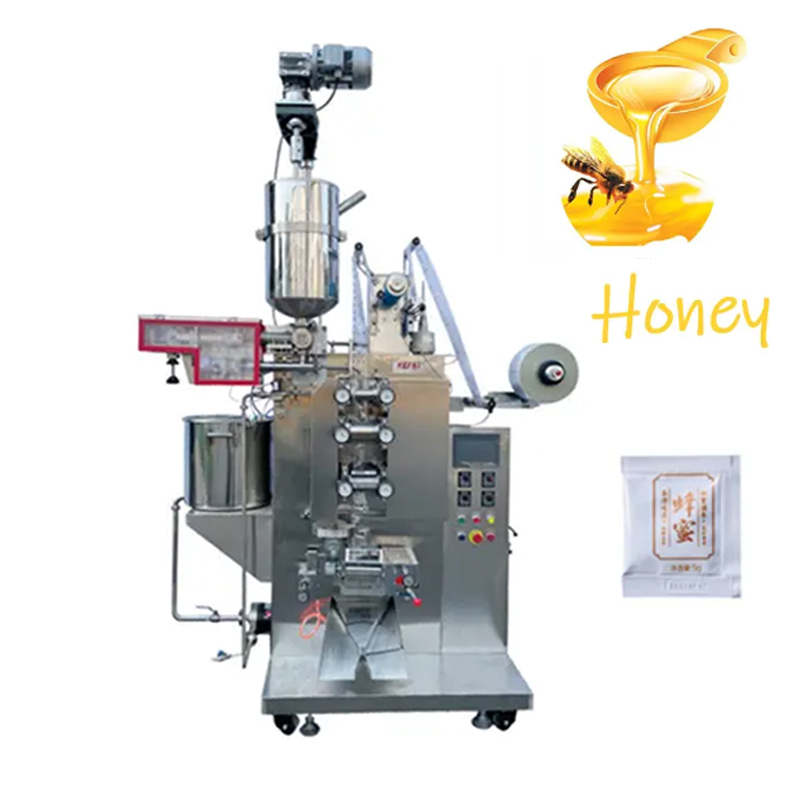high speed automatic paste roller packing machine honey